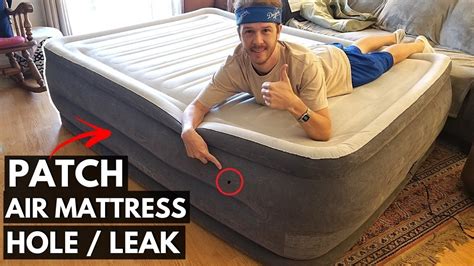 how to fix an air mattress leak|How to Repair an Air Mattress: 13 Easy Steps